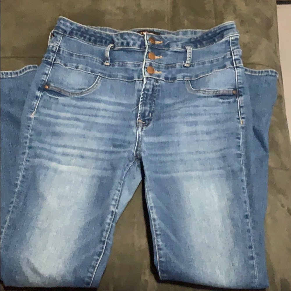 Denim jeggings